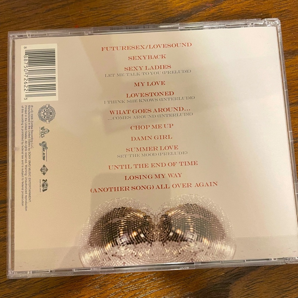 Justin Timberlake Cd - Picture 3 of 3